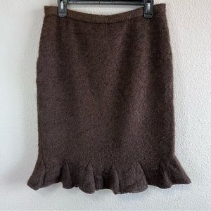 Dkny mohair wool mermaid skirt